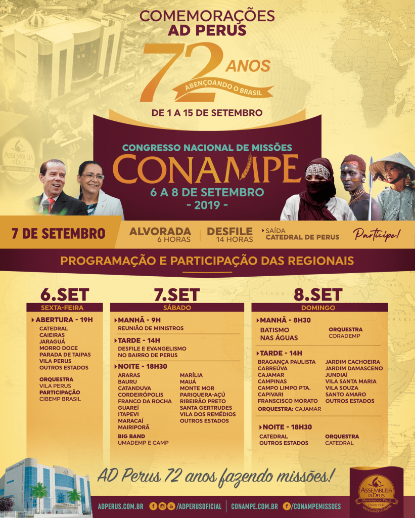 Conampe 2019 - Congresso de Missões